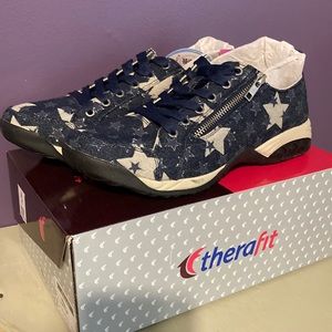 Therafit as seen on tv Sienna denim star print 9.5